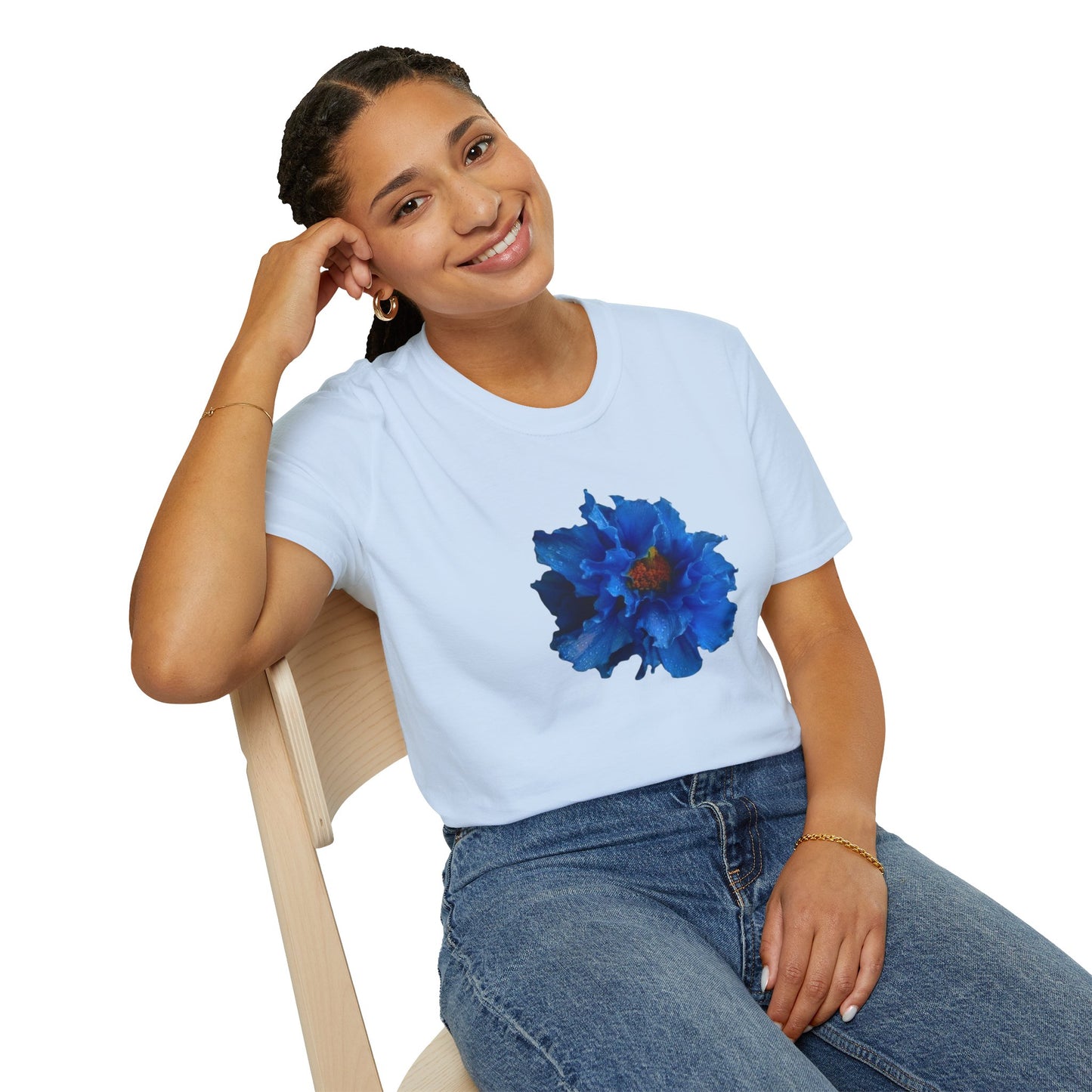 Blue Flower T-Shirt