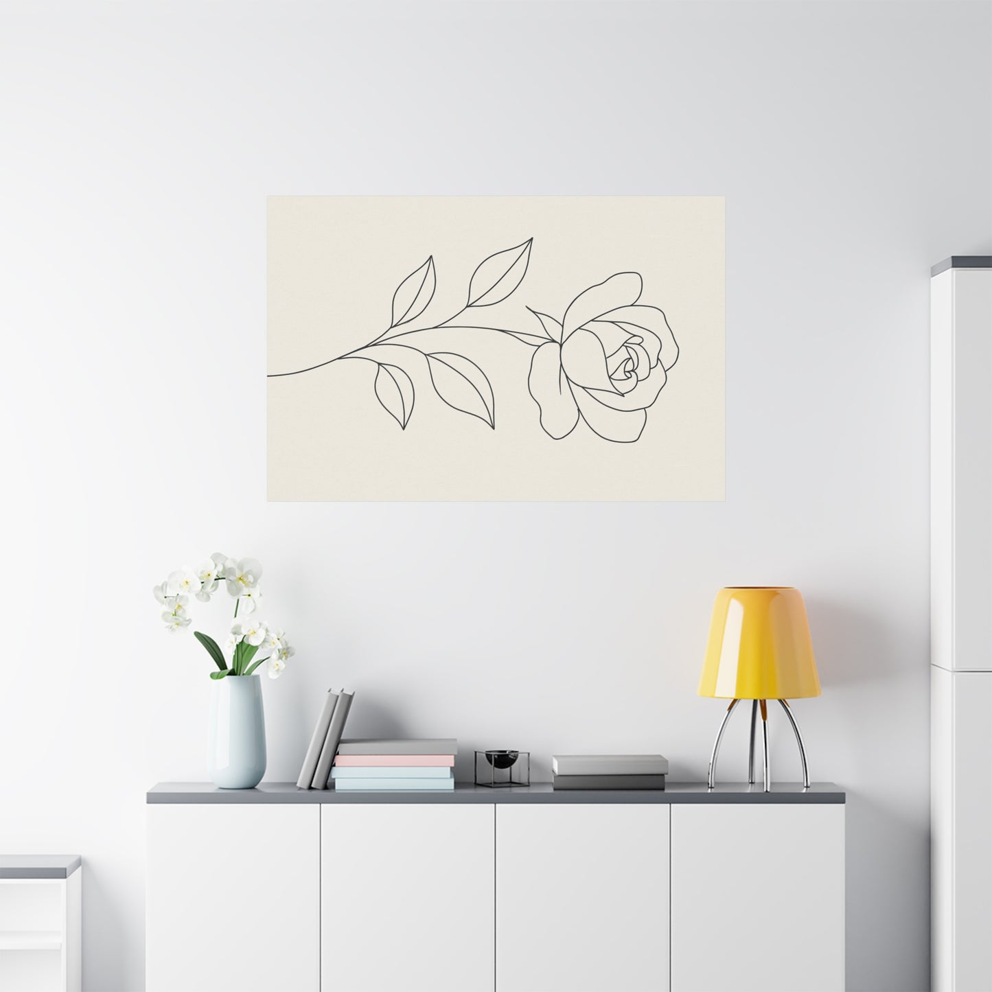 Canvas Print - Elegant Rose