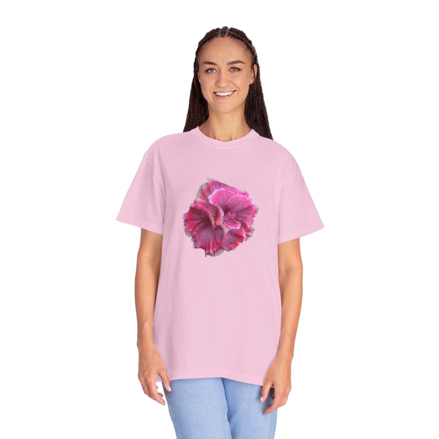 Floral Garment-Dyed T-shirt