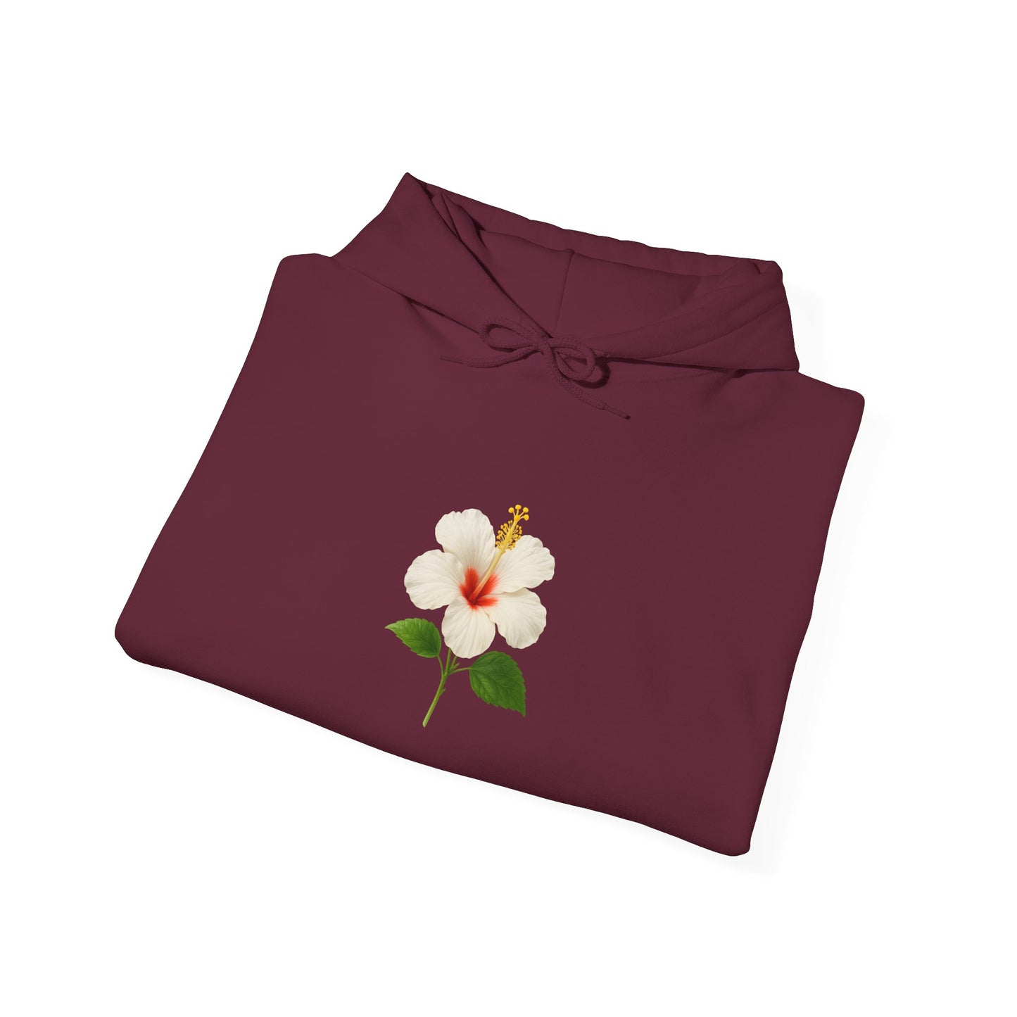 Floral Hoodie - Unisex Sweatshirt with Flowers Design