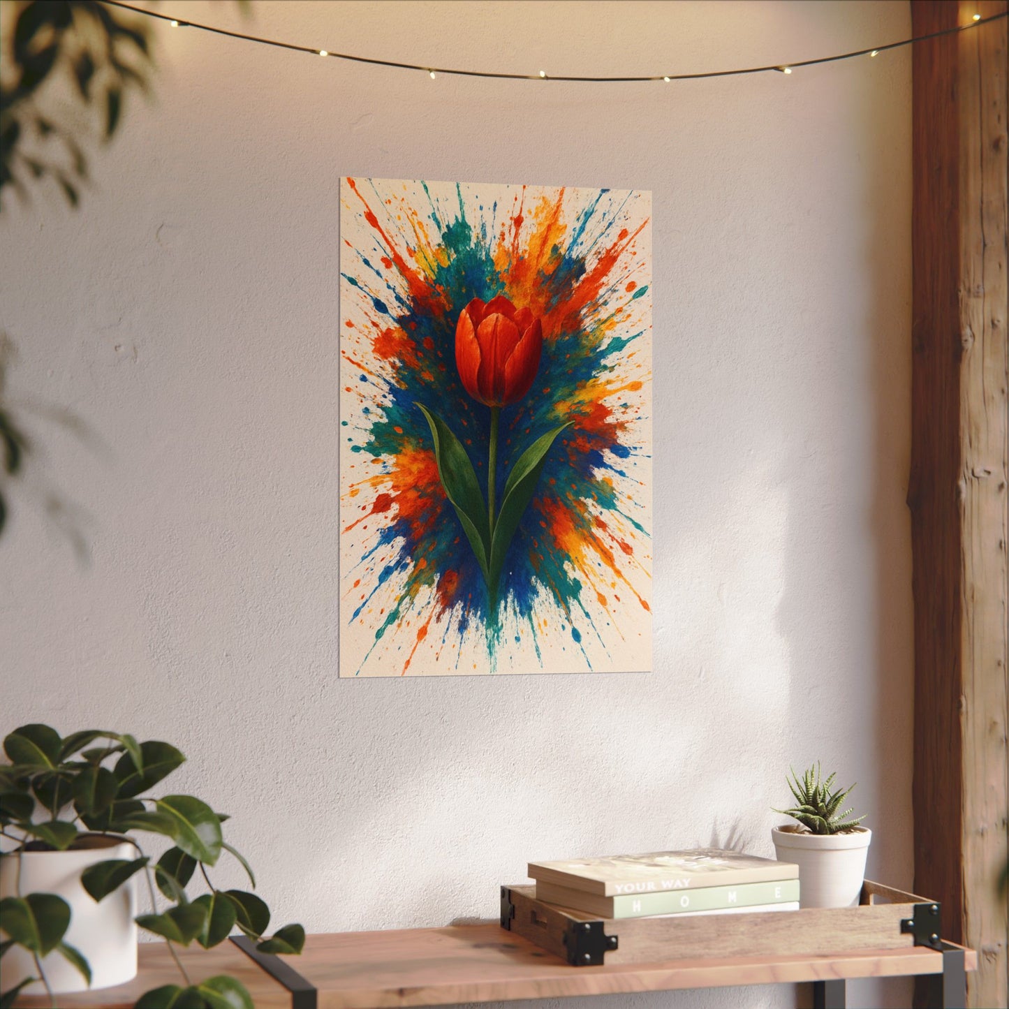 Floral Wall Art Poster