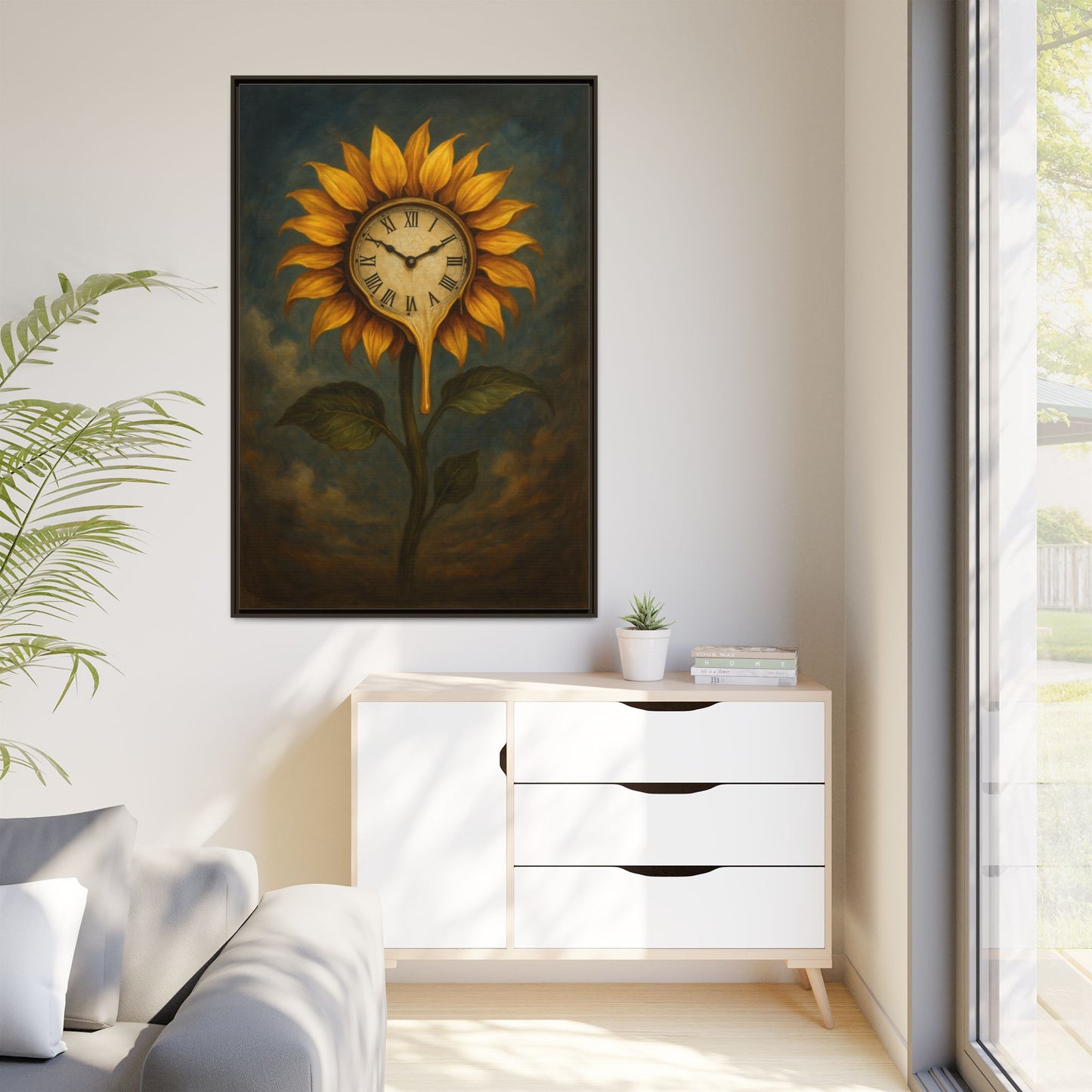 Canvas Wall Art Sunflower
