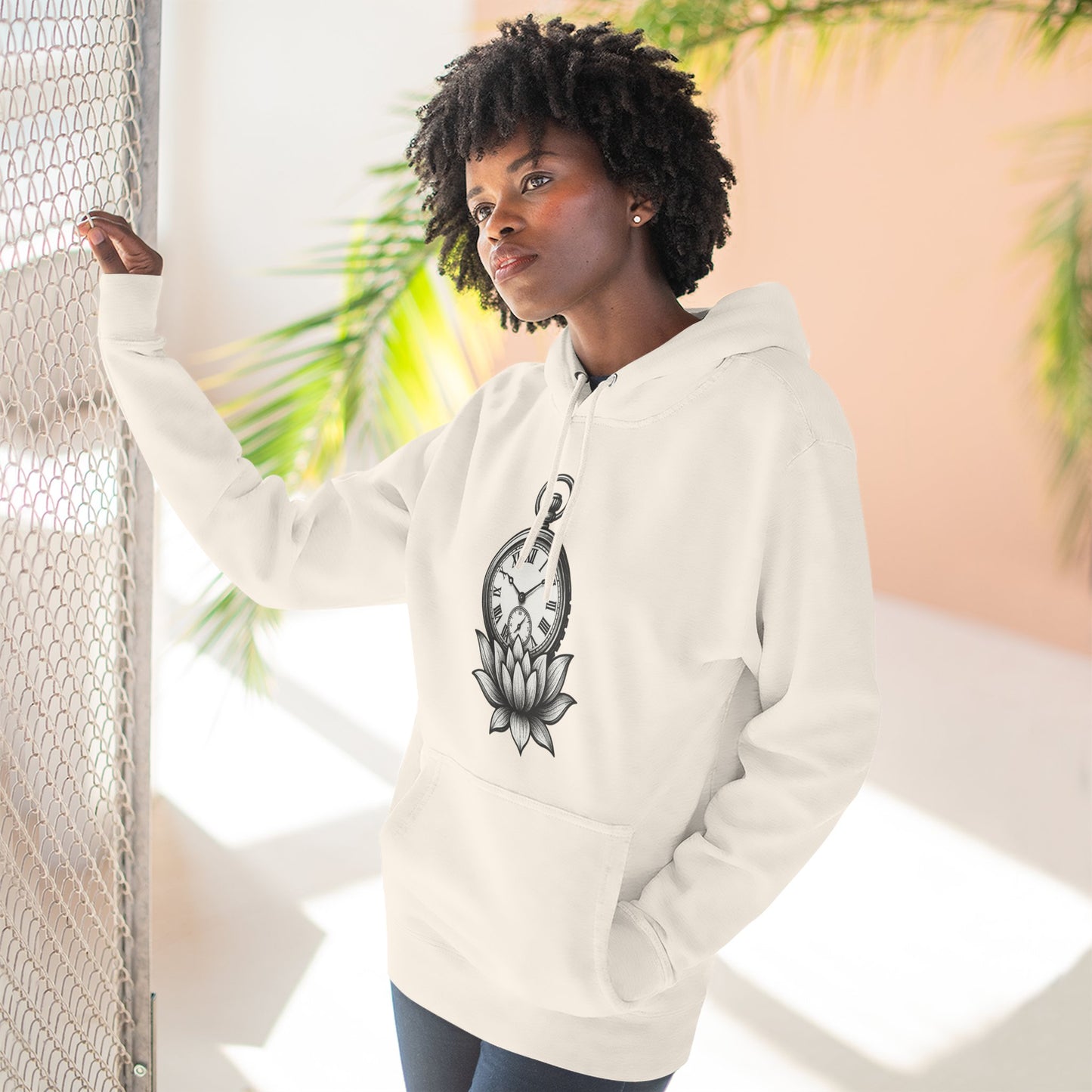 Lotus Fleece Hoodie