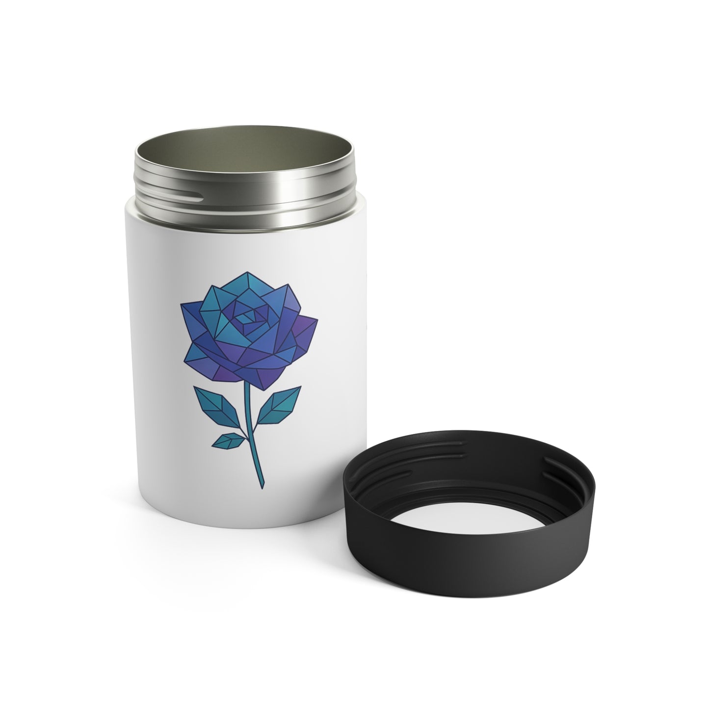 Geometric Rose Can Holder
