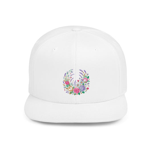 Floral Wreath Snapback