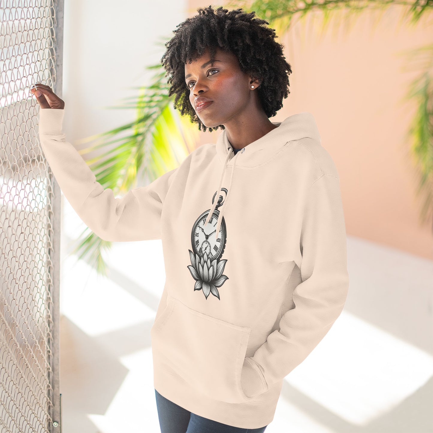 Lotus Fleece Hoodie