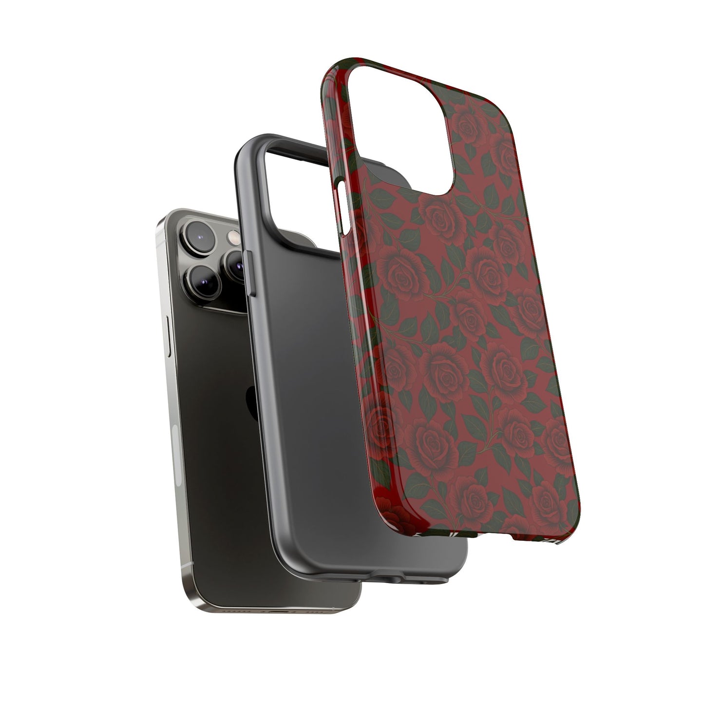 Phone Case Red Rose Tough Cases