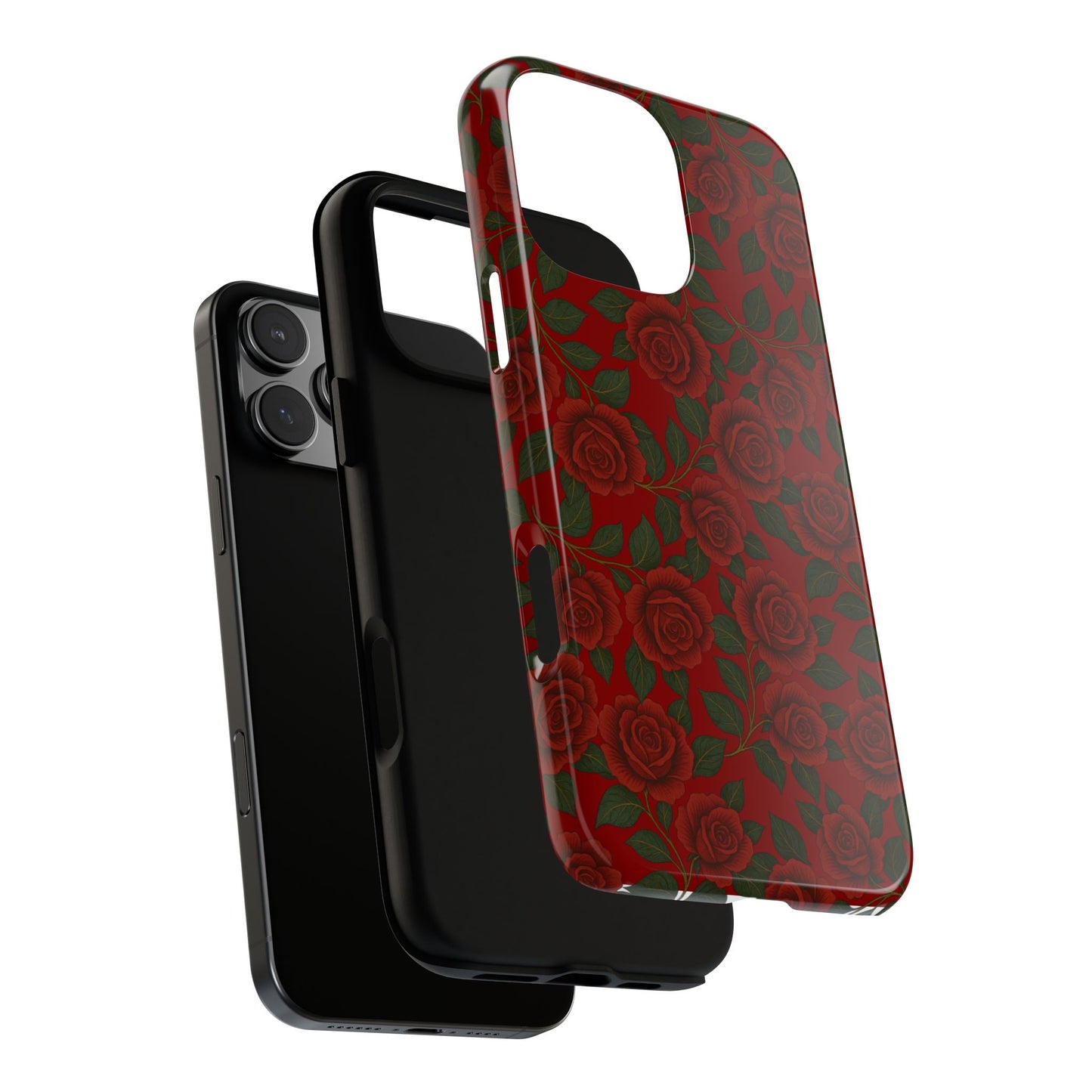 Phone Case Red Rose Tough Cases