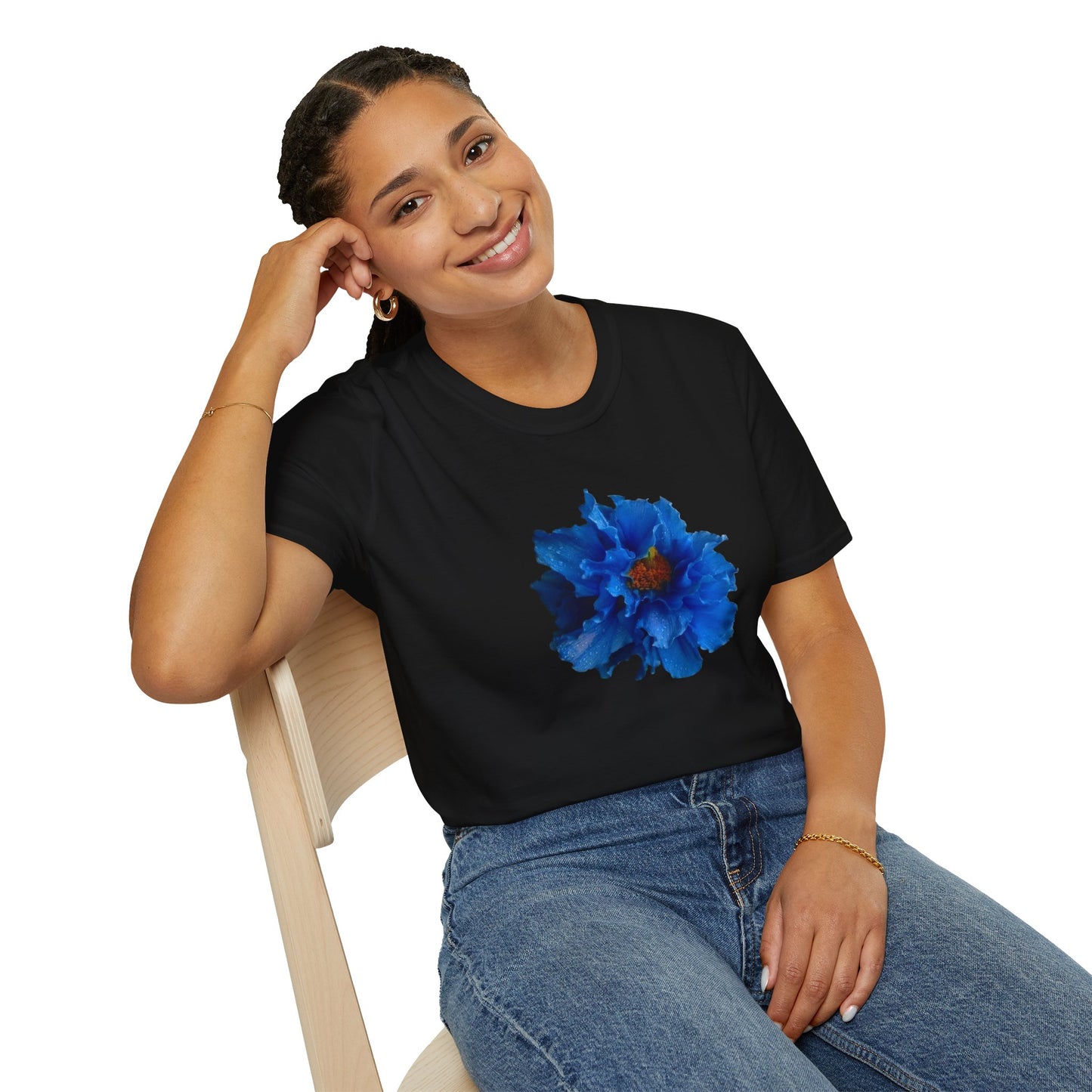 Blue Flower T-Shirt
