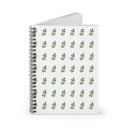 Botanical Notebook - Ruled Line