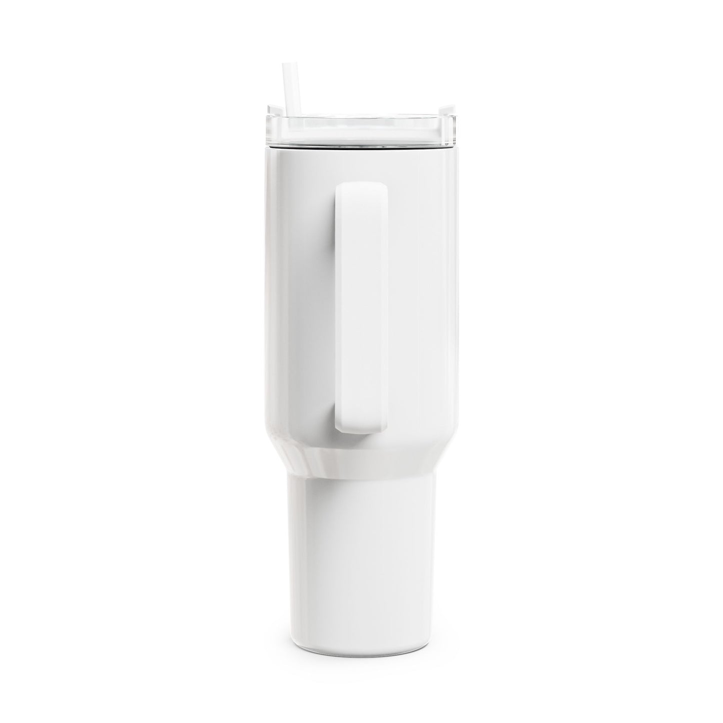 Elegant Floral Tumbler, 40oz Rose Design