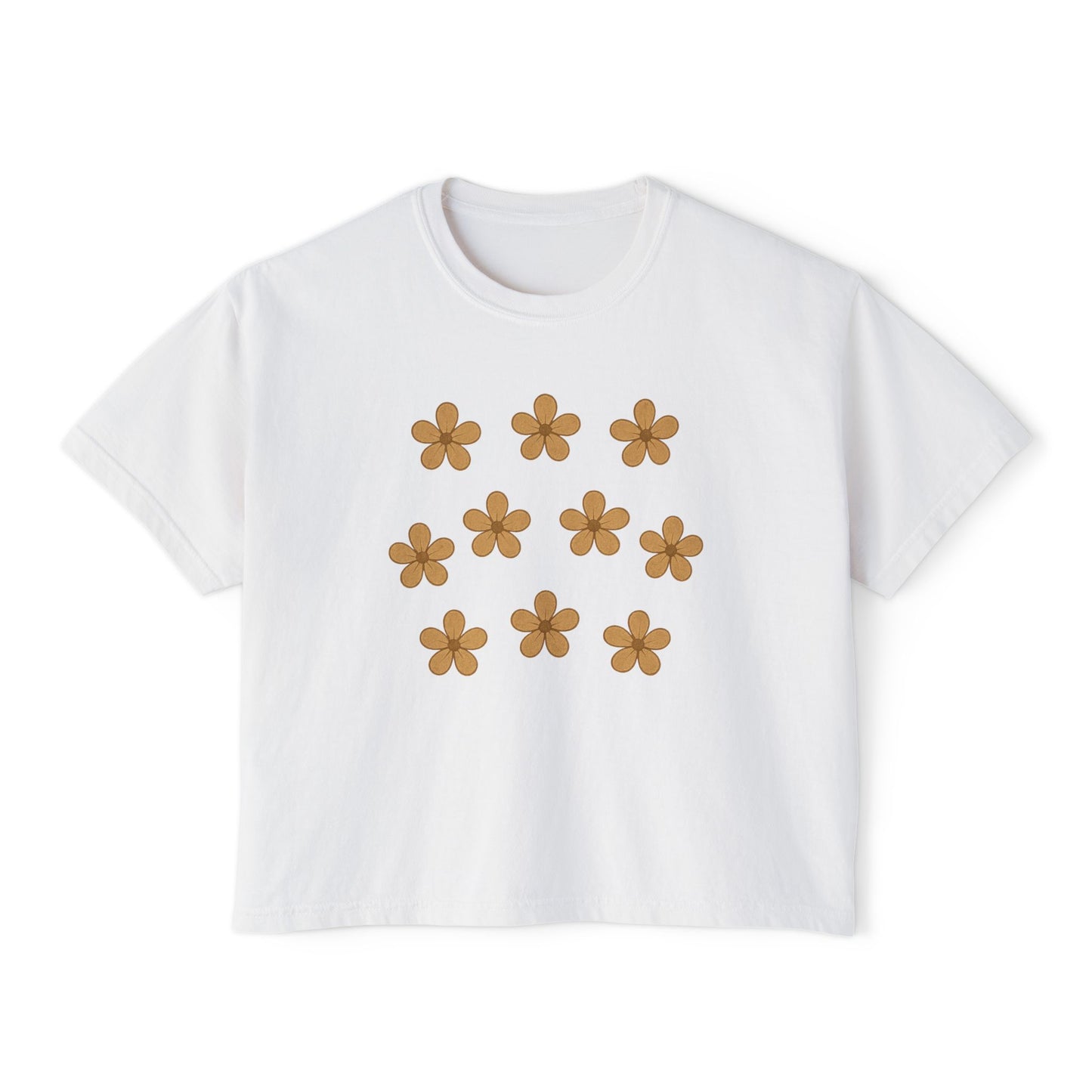 Floral Boxy Tee