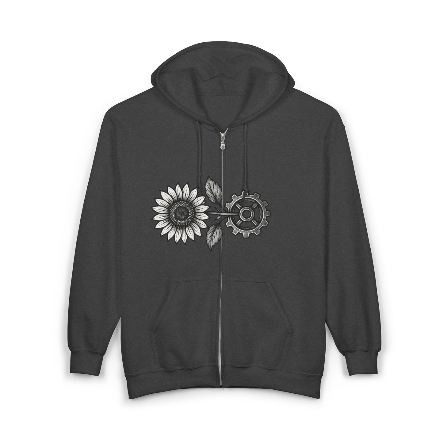 Unisex Heavy Blend™ Full Zip Hooded Sweatshirt