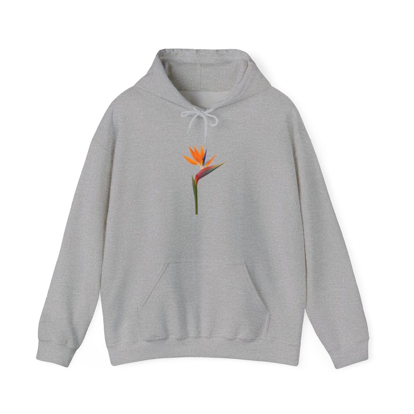 Floral Print Unisex Hoodie - Cozy Sweatshirt for Casual Wear, Gift for Nature Lovers, Perfect for Spring and Summer