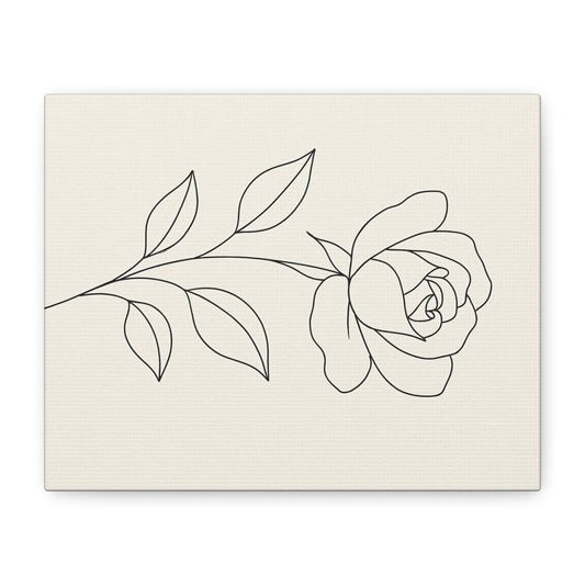 Canvas Print - Elegant Rose