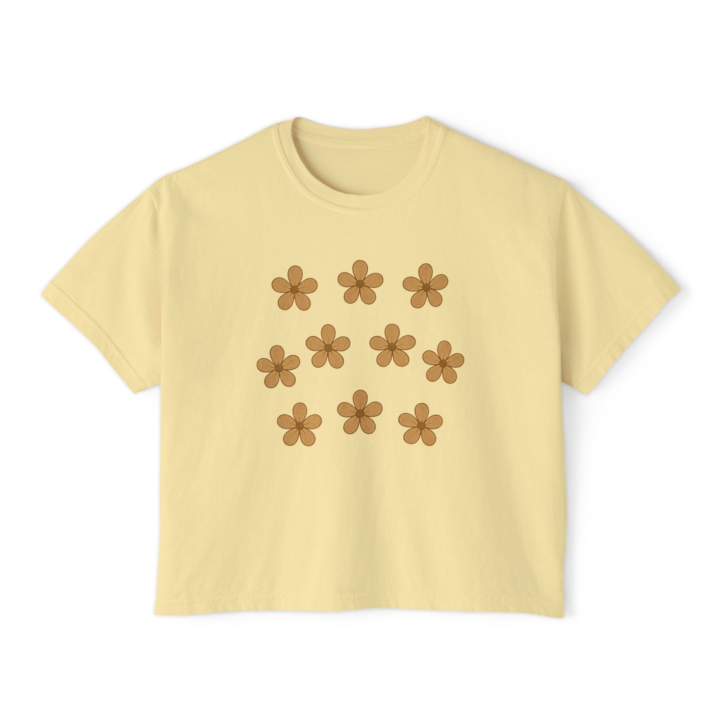 Floral Boxy Tee