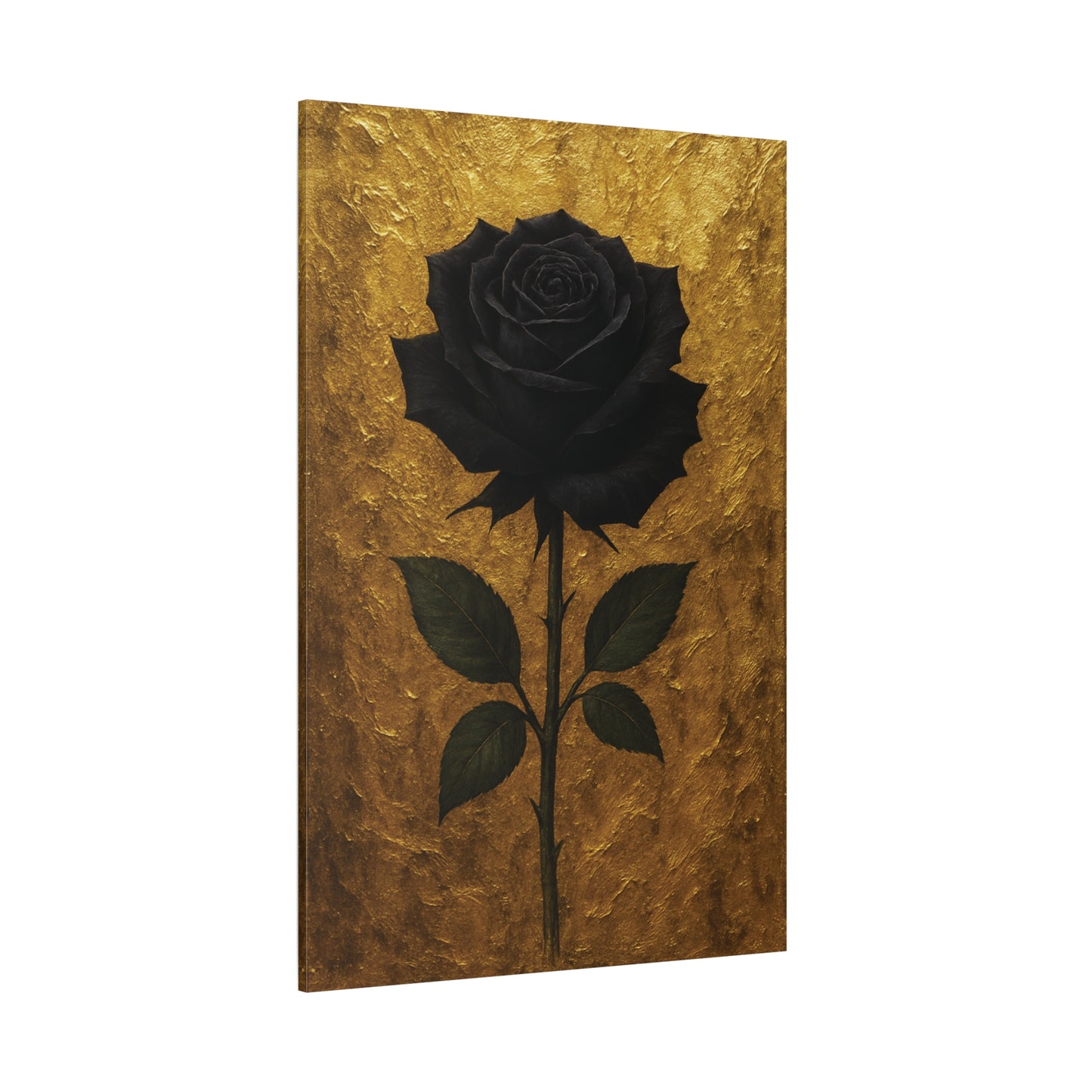 Canvas Print - Black Rose Art