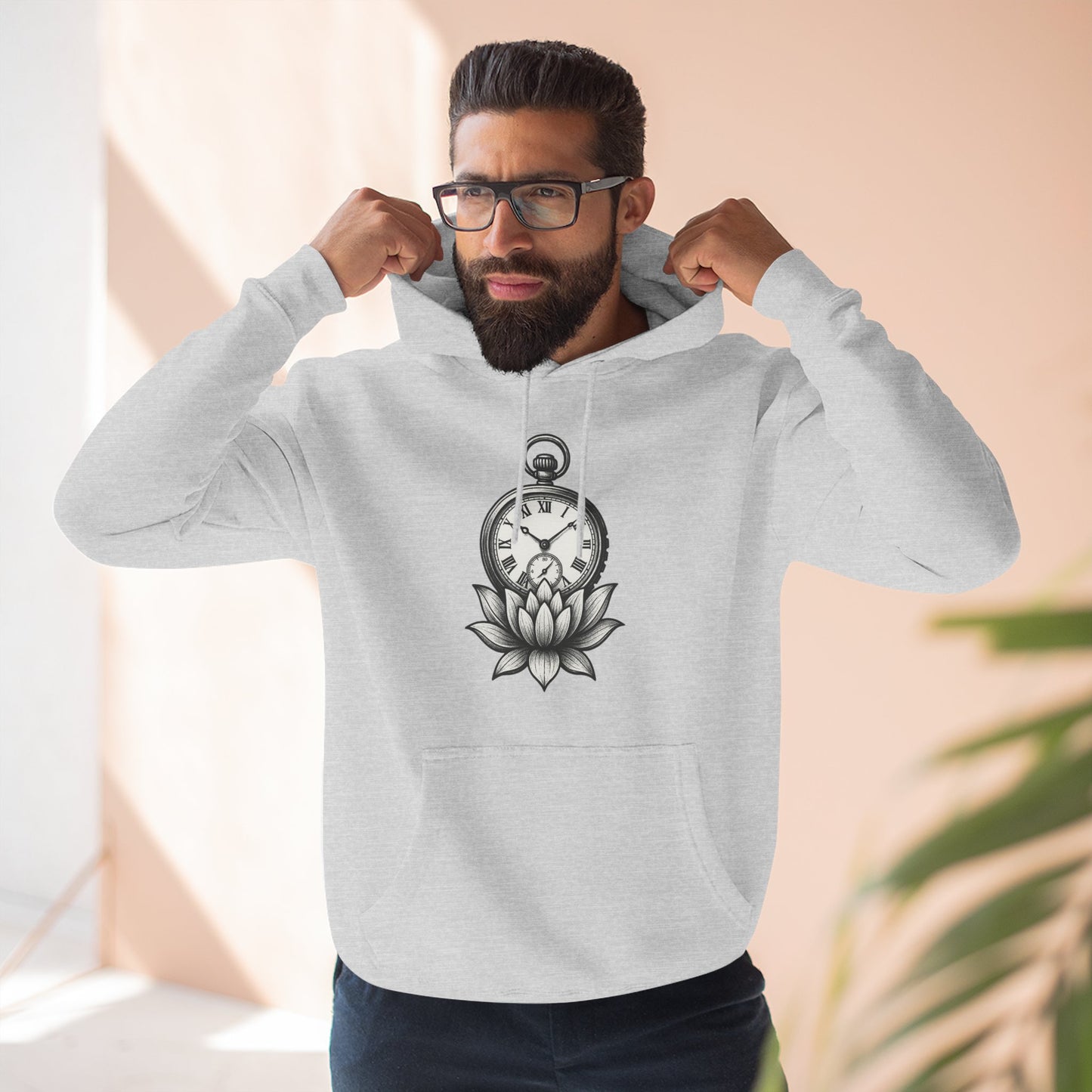 Lotus Fleece Hoodie