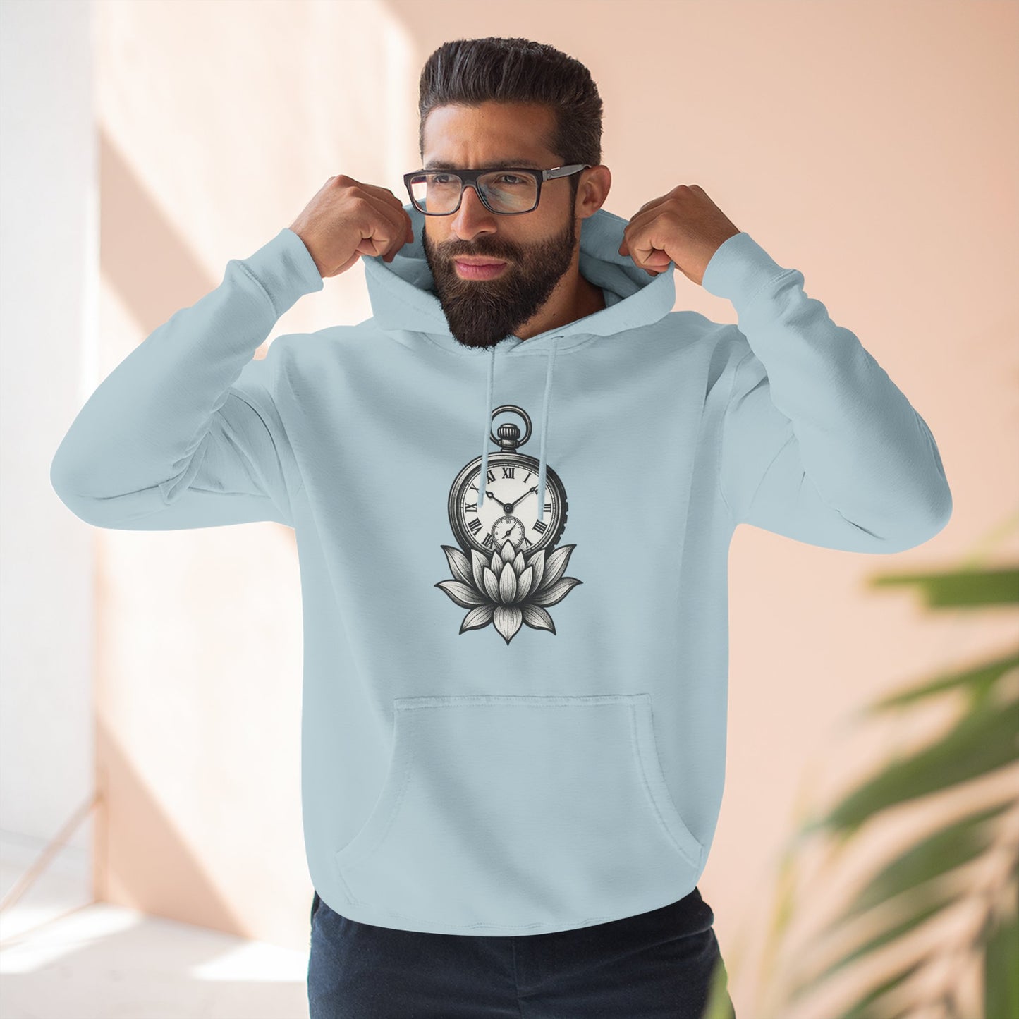 Lotus Fleece Hoodie