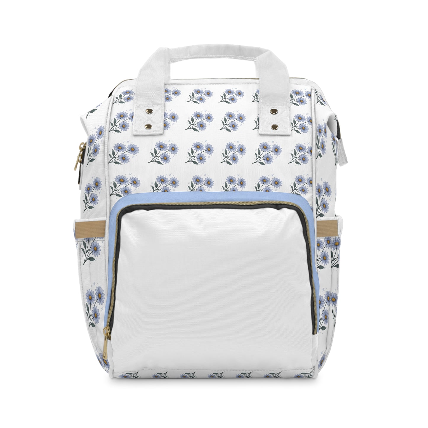 Blue Floral Backpack