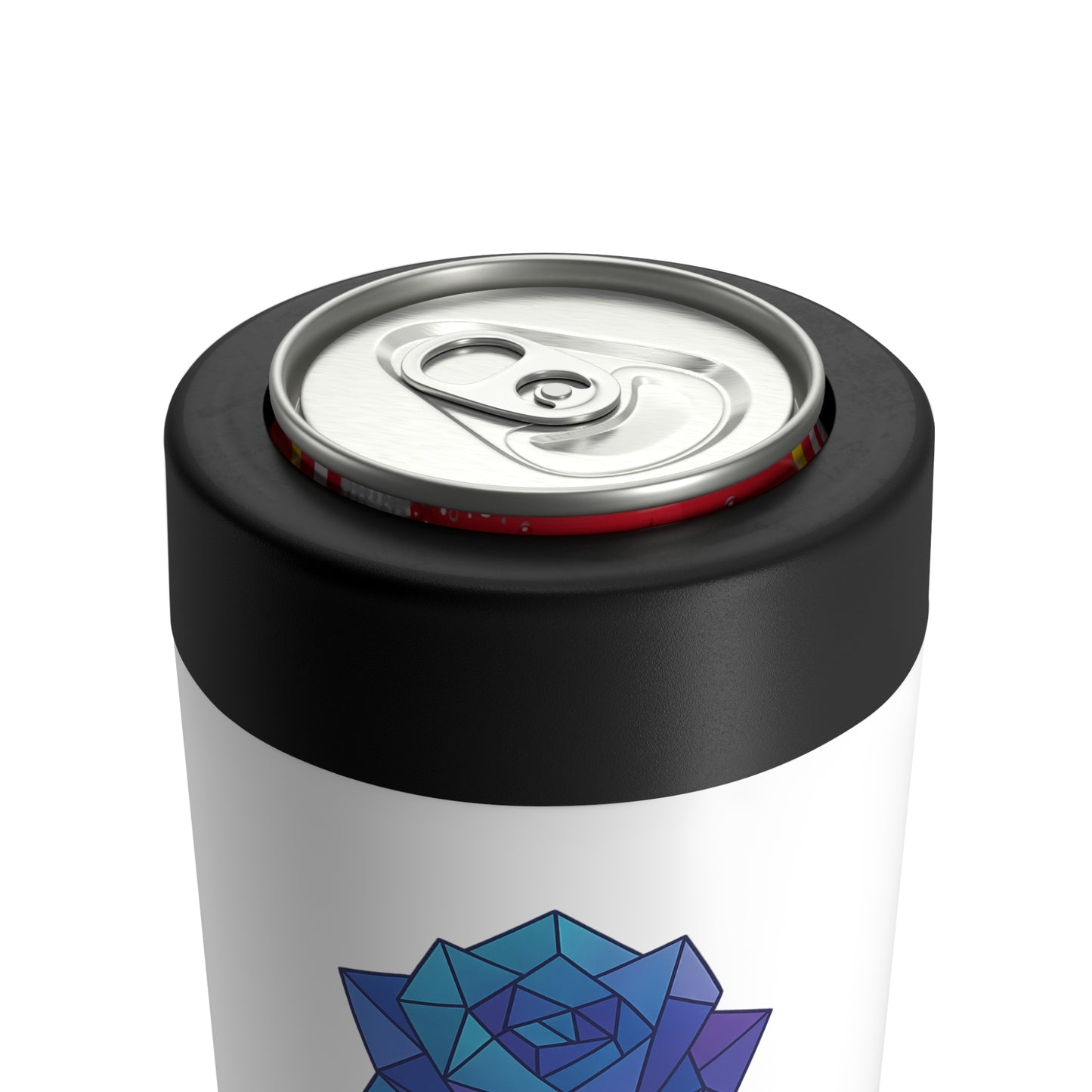 Geometric Rose Can Holder
