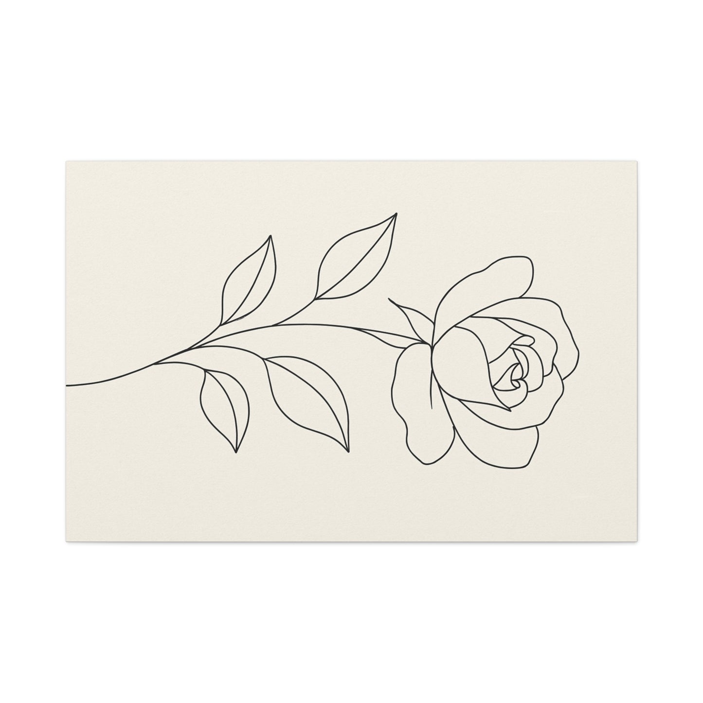 Canvas Print - Elegant Rose