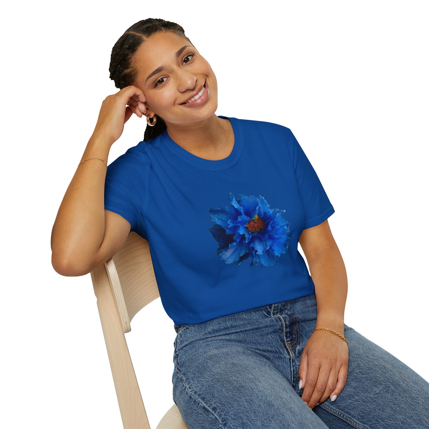 Blue Flower T-Shirt