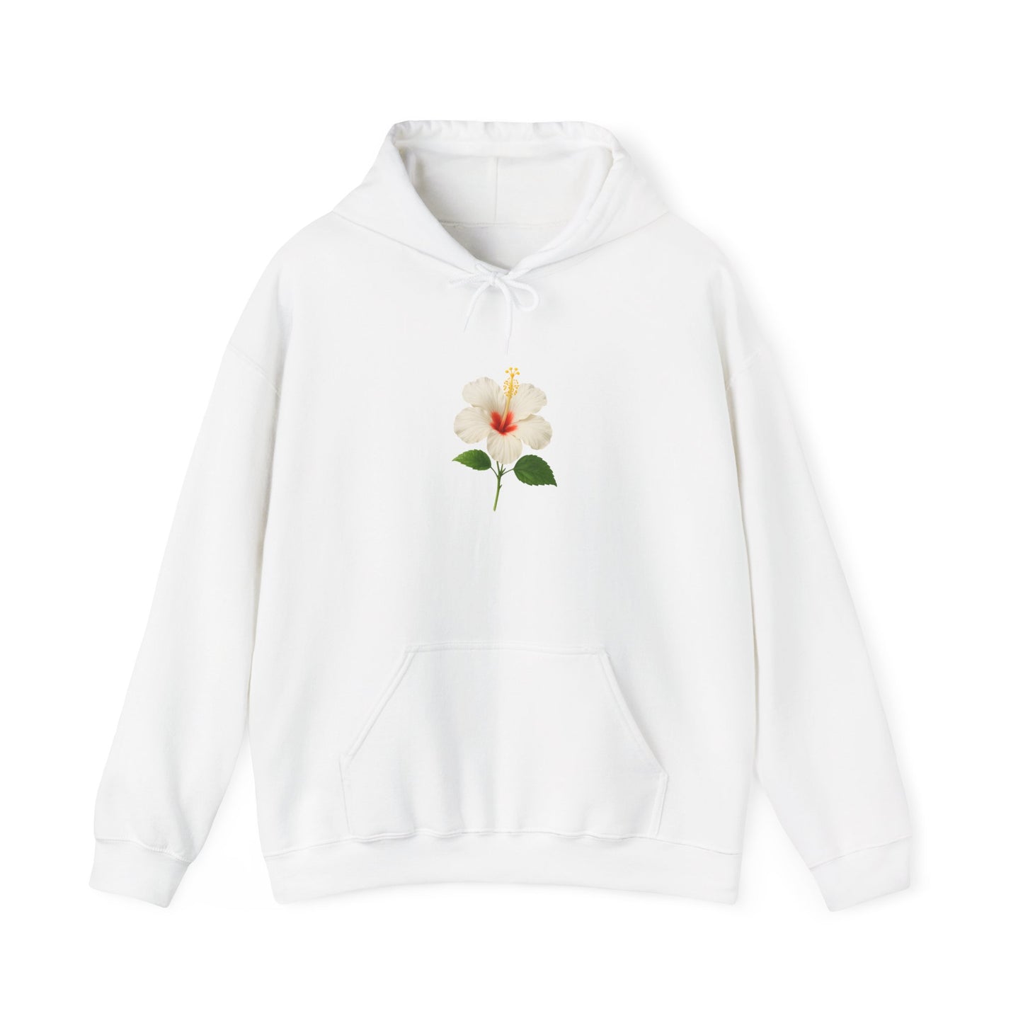 Floral Hoodie - Unisex Sweatshirt with Flowers Design