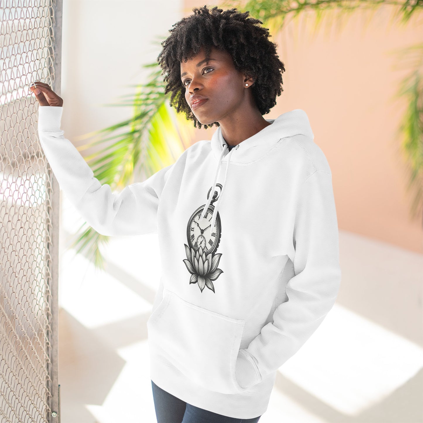 Lotus Fleece Hoodie