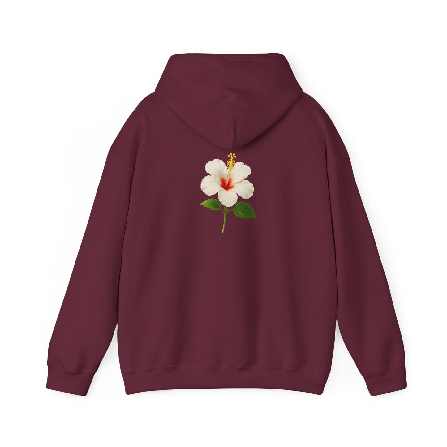 Floral Hoodie - Unisex Sweatshirt with Flowers Design