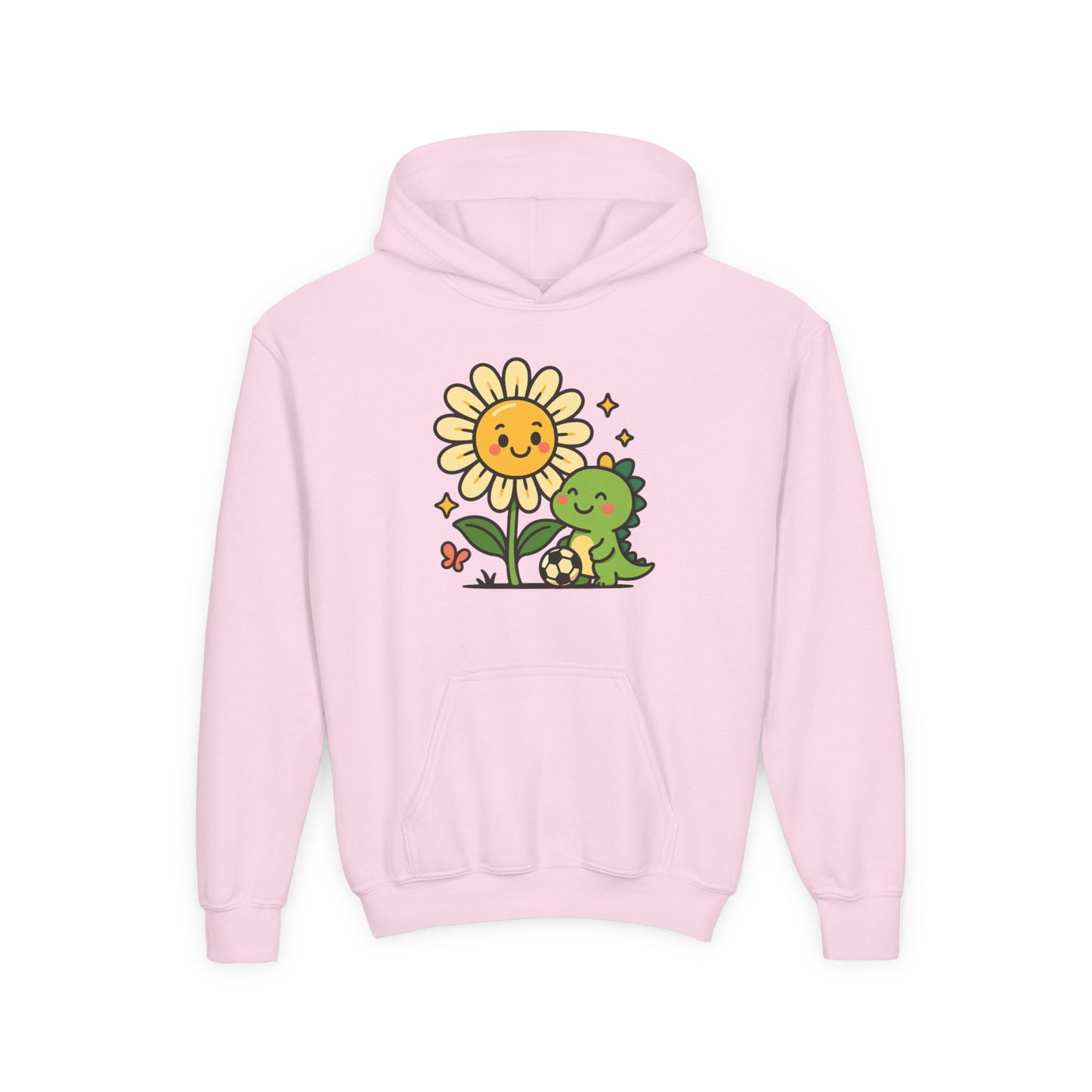 Dino Flower Hoodie