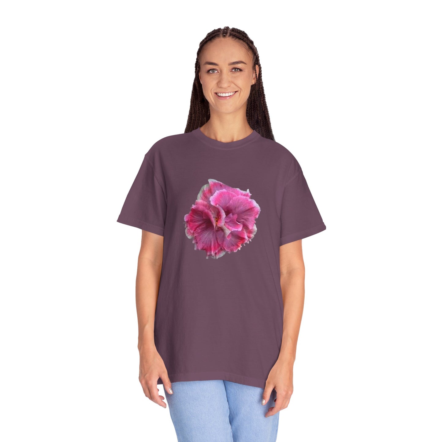 Floral Garment-Dyed T-shirt