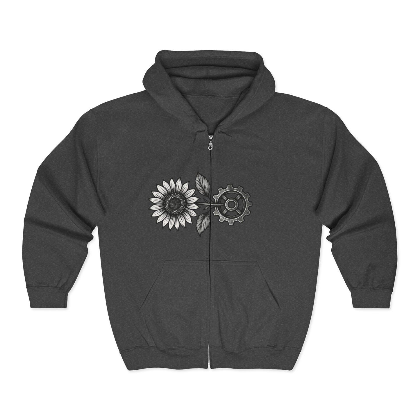 Unisex Heavy Blend™ Full Zip Hooded Sweatshirt