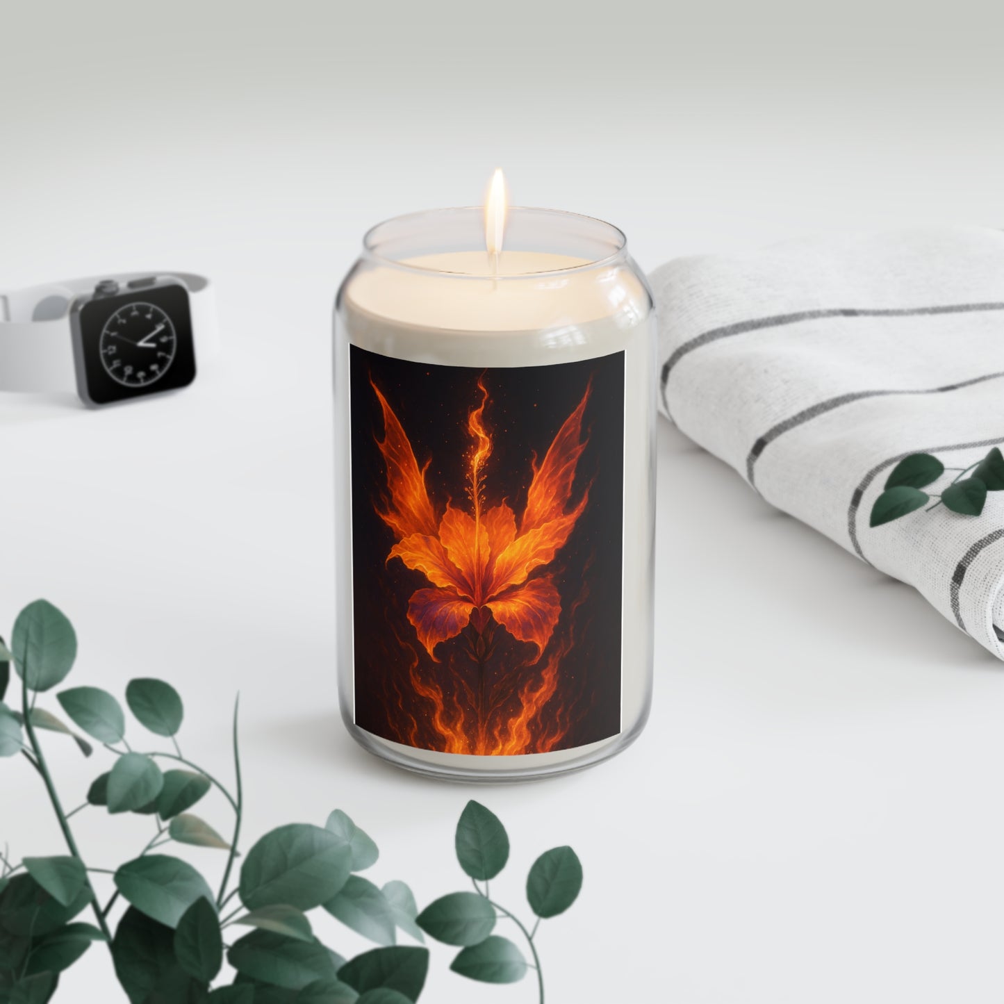 Soy Candle - Vibrant Floral Scented