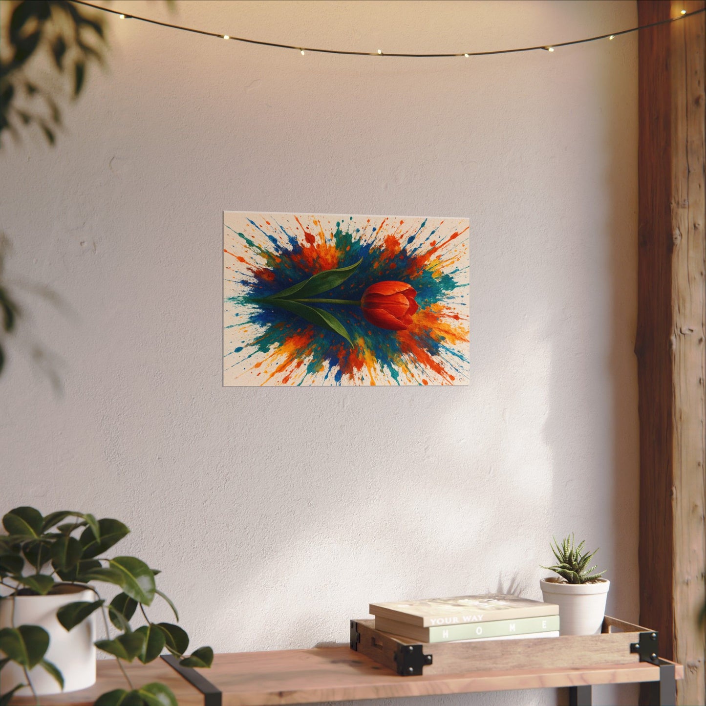 Floral Wall Art Poster