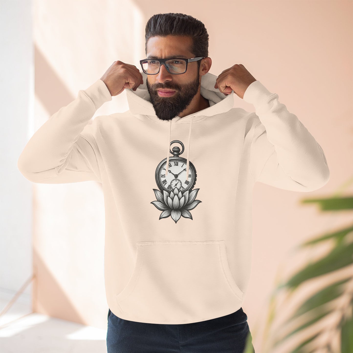 Lotus Fleece Hoodie