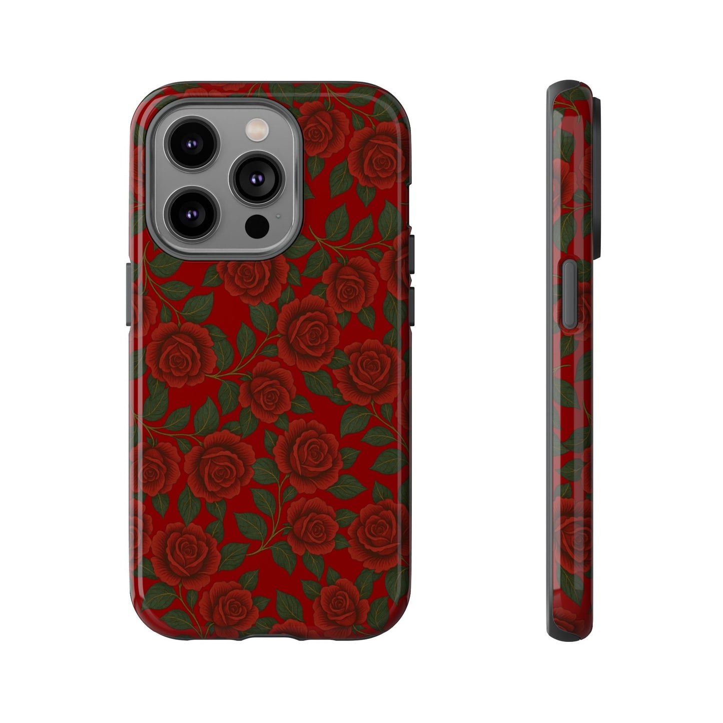 Phone Case Red Rose Tough Cases