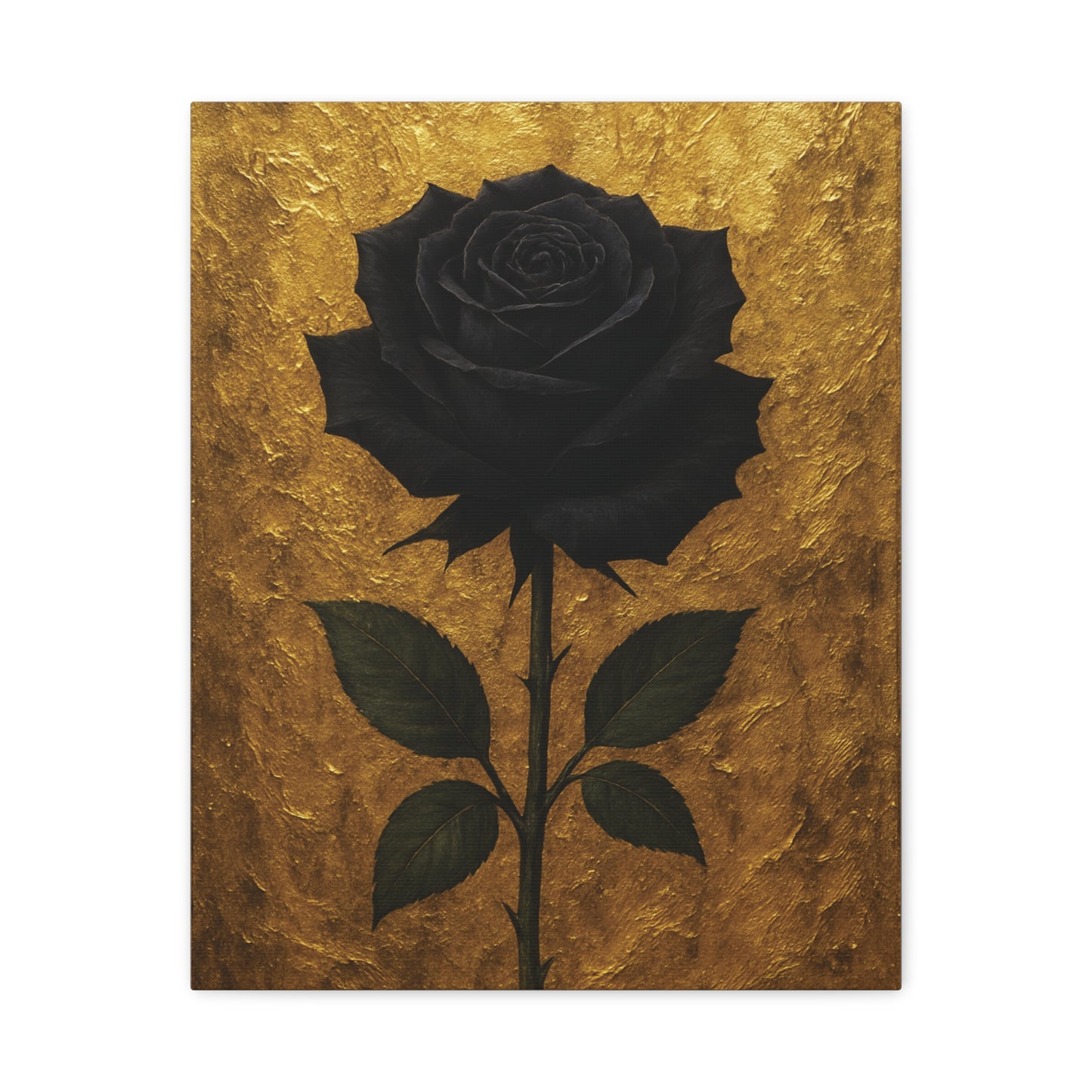 Canvas Print - Black Rose Art