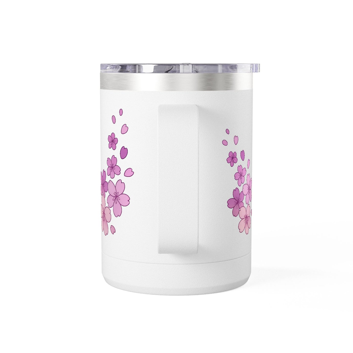 Cherry Blossom Tumbler Mug 15oz - Floral Coffee Cup Gift