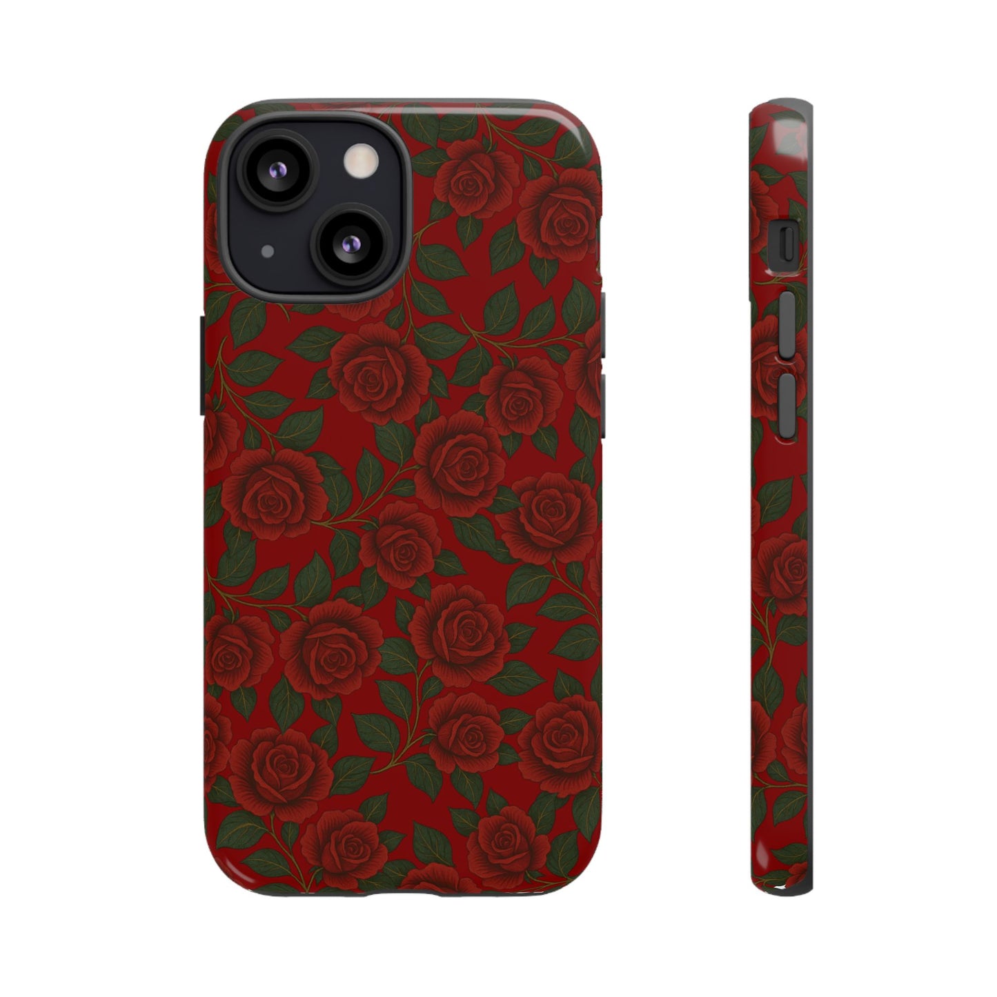 Phone Case Red Rose Tough Cases