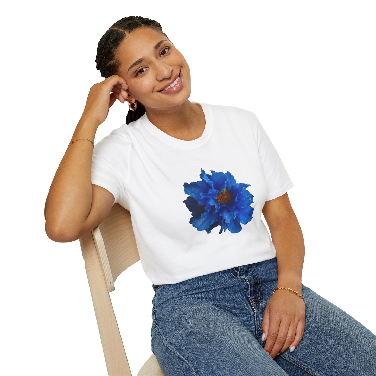 Blue Flower T-Shirt