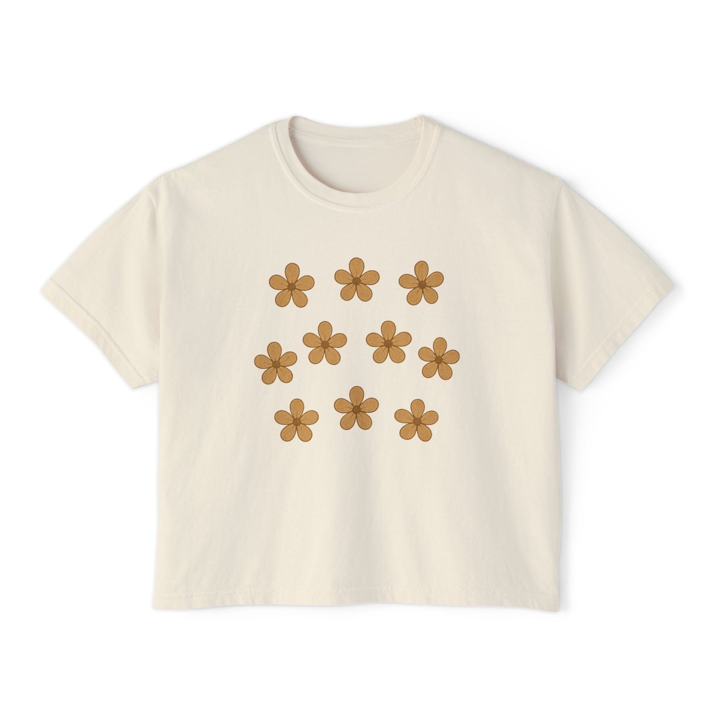 Floral Boxy Tee