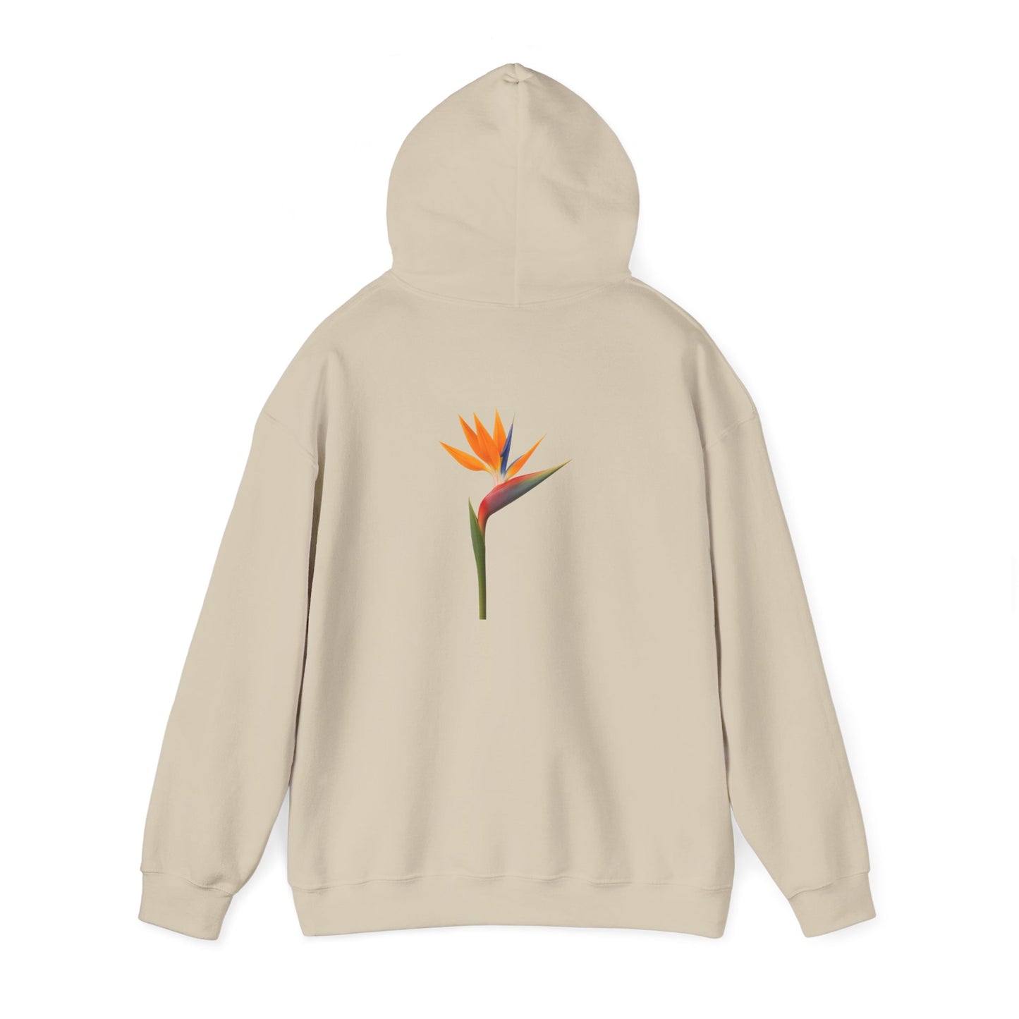 Floral Print Unisex Hoodie - Cozy Sweatshirt for Casual Wear, Gift for Nature Lovers, Perfect for Spring and Summer