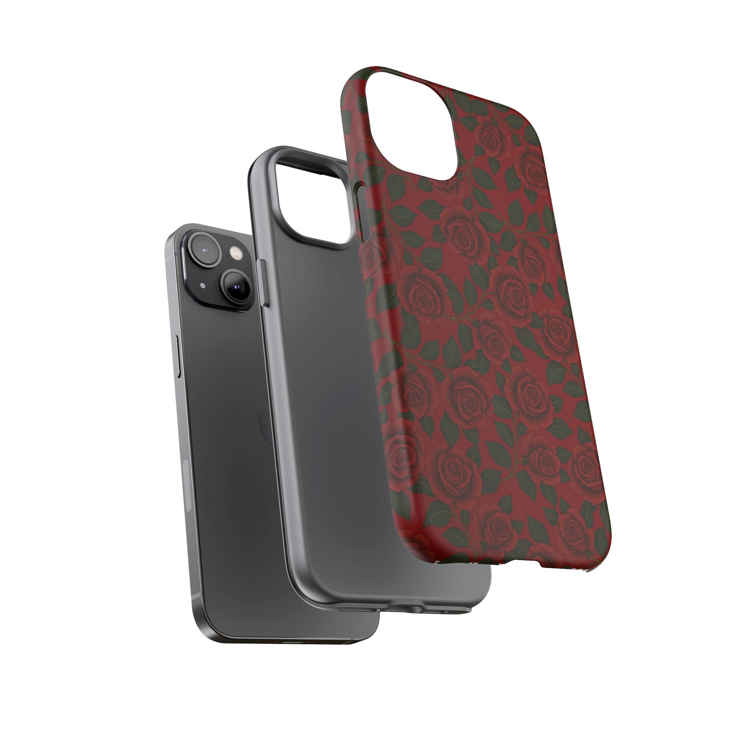 Phone Case Red Rose Tough Cases