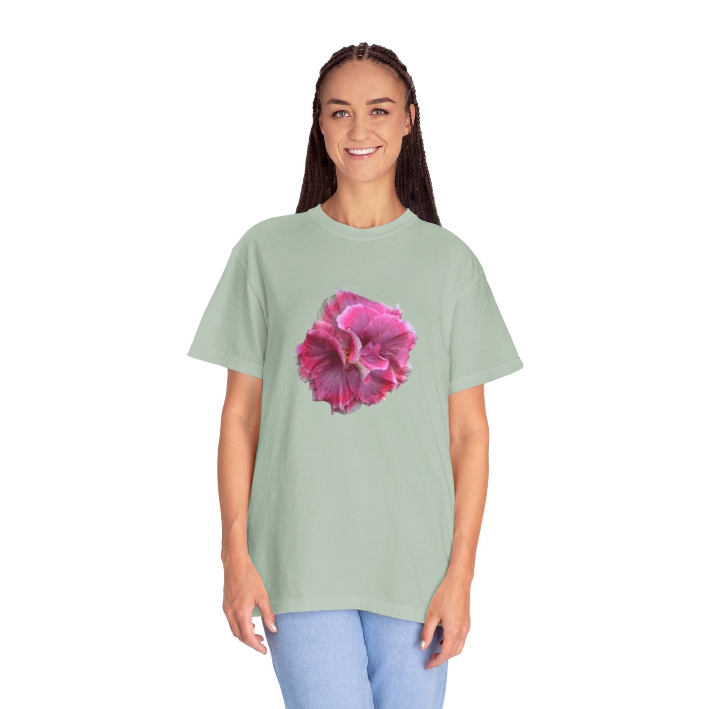 Floral Garment-Dyed T-shirt