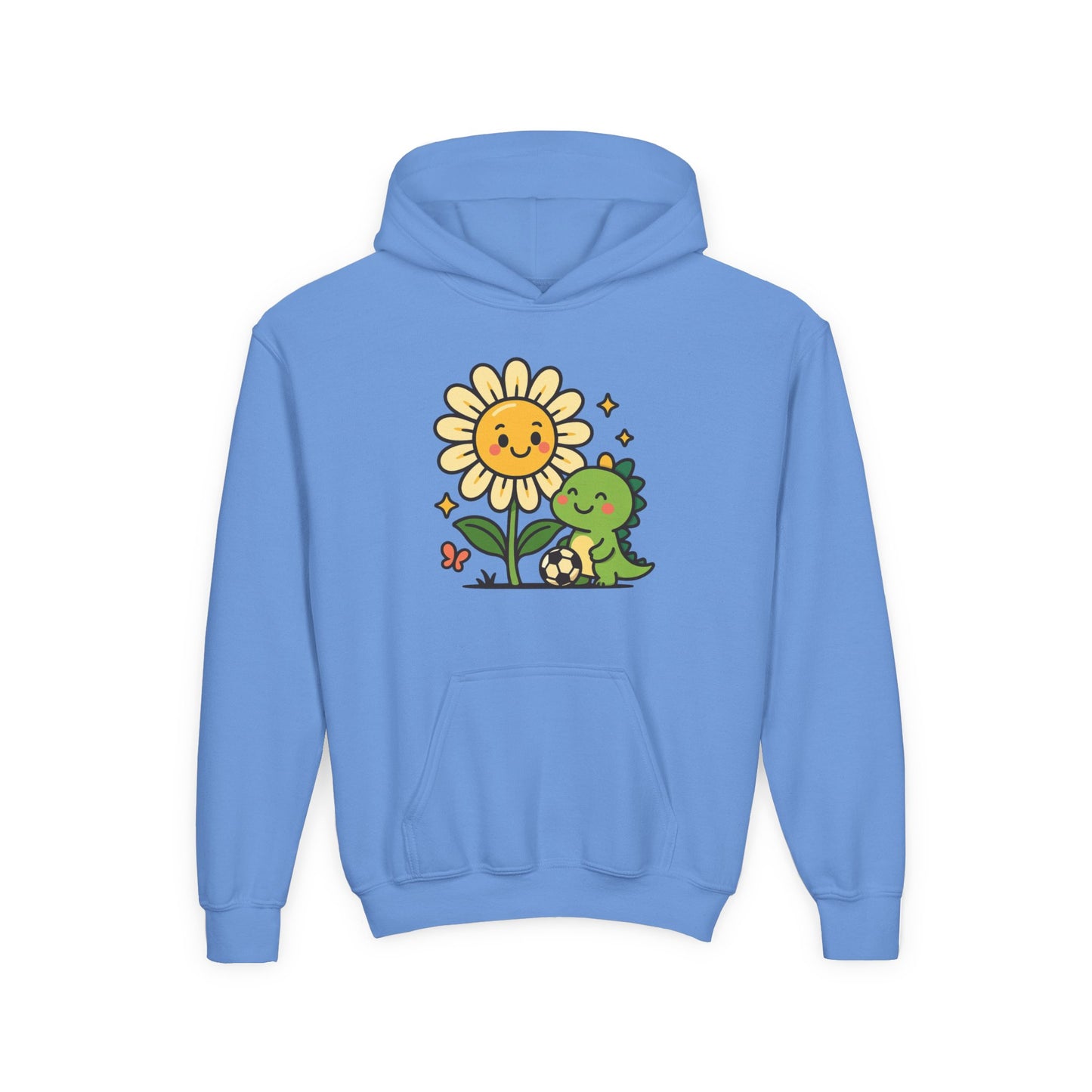 Dino Flower Hoodie