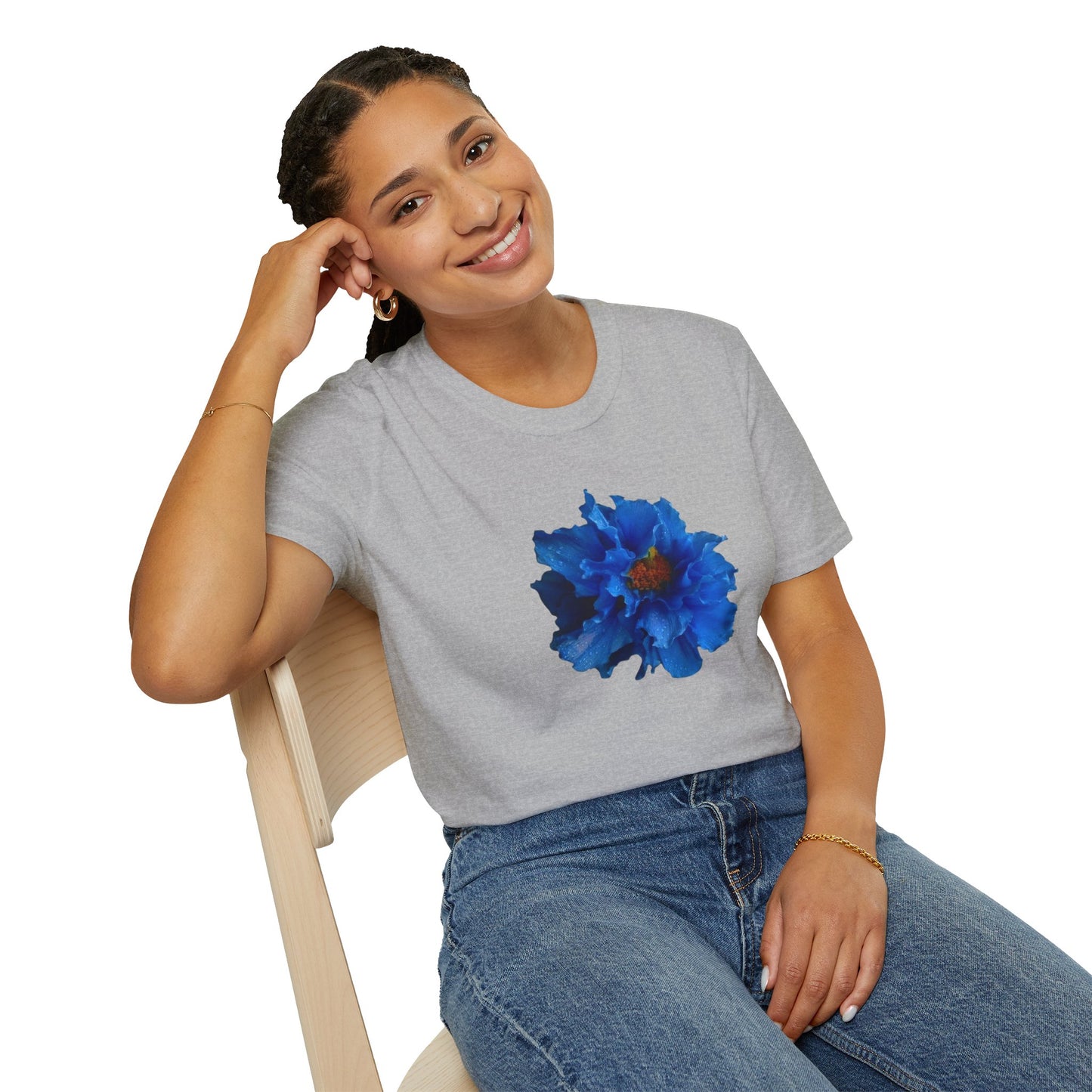Blue Flower T-Shirt
