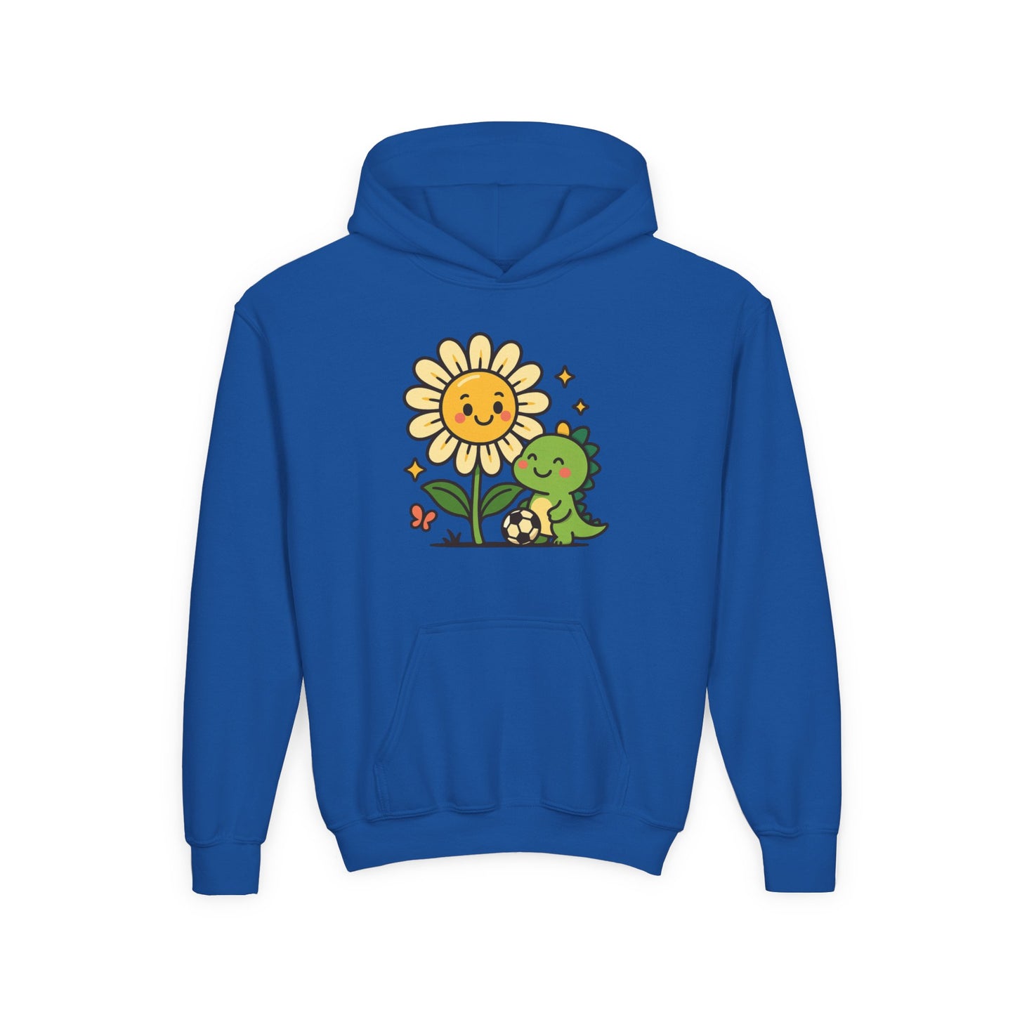 Dino Flower Hoodie