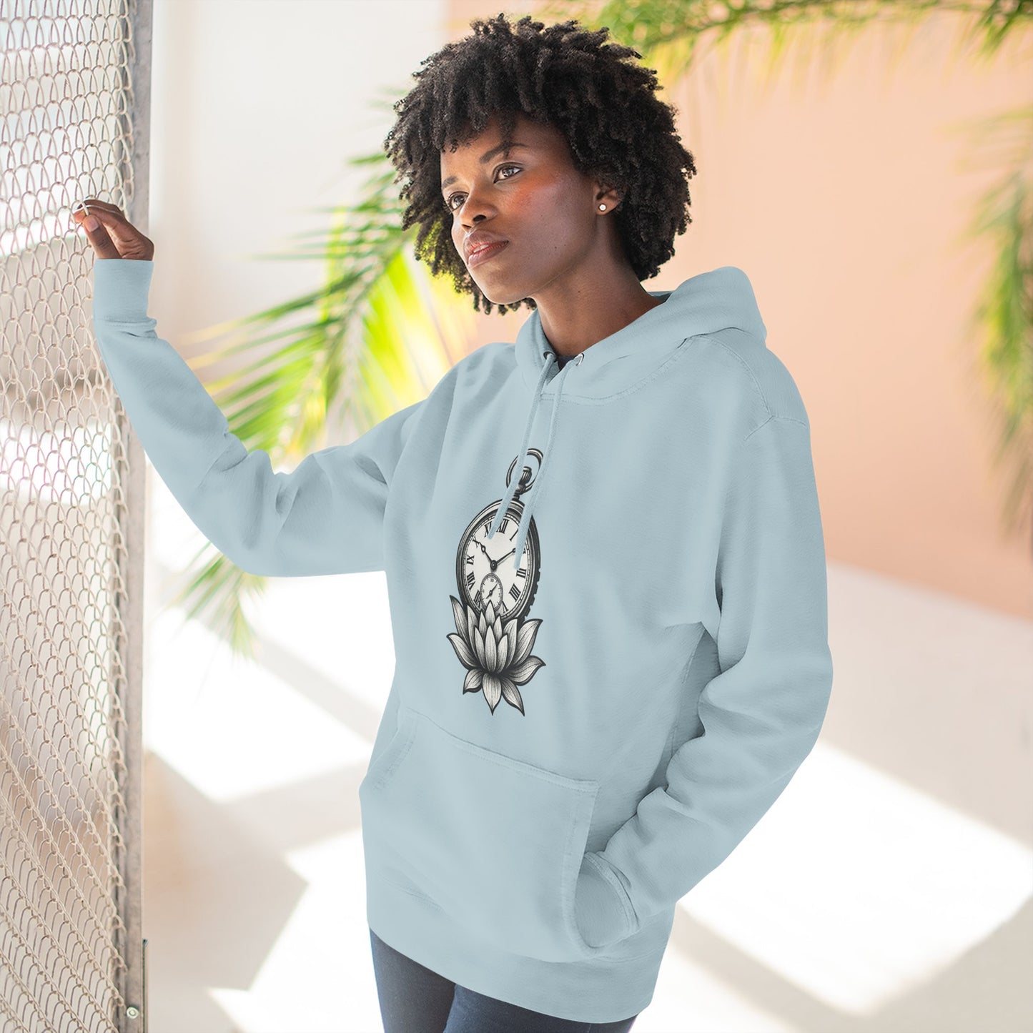 Lotus Fleece Hoodie