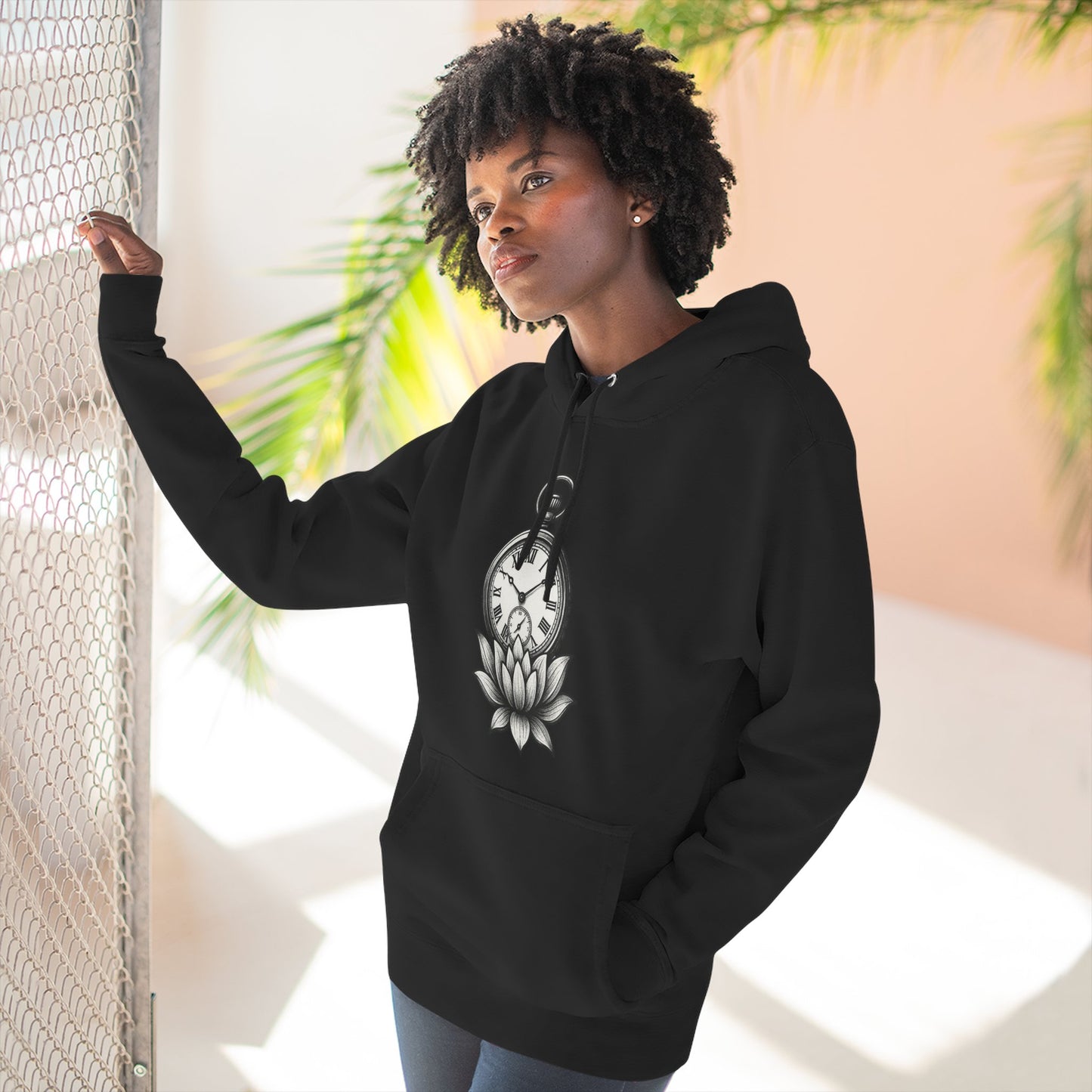 Lotus Fleece Hoodie